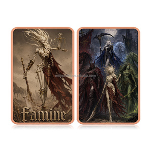 Fantasy Conquest War Famine Death Bullion Medal 5 oz Kupferbarren .999 Sammlerstück Souvenir Geschenk - Product Image 3