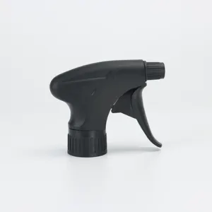 Spruzzatore a grilletto manuale in plastica nera pompa a spruzzo per irrigazione per giardinaggio di bellezza per auto