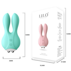 リロバイブレーター,シリコン電気ショックGスポットディルドBdsmセックスおもちゃ<span class=keywords><strong>2</strong></span>モーター付き安全 - Product Image 6