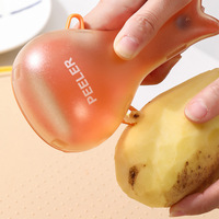 Nieuwe Opslag Boetiek Paring Mes Creatieve Hoge Kwaliteit Fruit Dunschiller Multifunctionele Doos Dunschiller