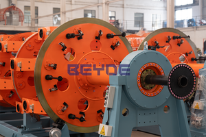 Máquina de Trenzado de Cables Planetaria <span class=keywords><strong>Beyde</strong></span> 400/1+6, Equipo para Fabricación de Cables de Alimentación con Funciones de Encintado y Retorcido, 1000 kg - Product Image 5