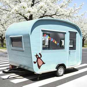 รถขายอาหารเคลื่อนที่ รถขายไอศกรีม รถบาร์บีคิว รถขายอาหารเร็ว รถพ่วงขายอาหารเคลื่อนที่สำหรับขาย - Product Image 1