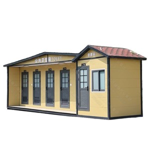 Baño Portátil de Panel Sándwich con Diseño Minimalista para Atracciones Turísticas, Ecológico - Product Image 2