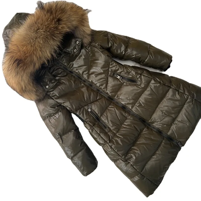 2023冬の新製品子供外国の多用途スタイルフード付き長袖ダウンジャケット暖かく快適に保護