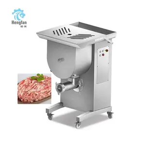 Double Motor Control 4.1KW Vertical Commercial Meat Mixer Grinders Machine for Supermarket