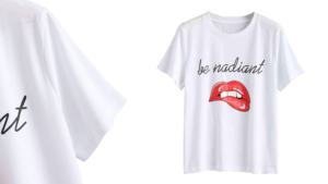 Tendance chaude personnalisé imprimé à manches courtes femmes T-Shirt Hot Fashion Girls Vêtements du Bangladesh-Vente en gros - Product Image 6