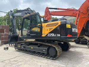 Excavadora de cadenas hidráulica de 22 toneladas a bajo precio, la más vendida, modelos Hyundai 220LC-9S R215,210 en oferta. - Product Image 2