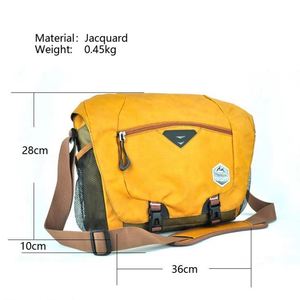 Sac messager grand format imperméable de haute qualité, personnalisable avec un MOQ faible, sacs à bandoulière robustes pour homme - Product Image 3