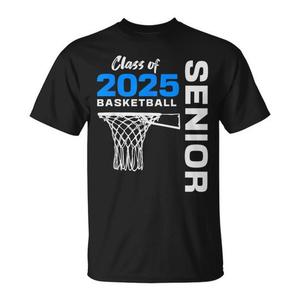 Camiseta de Baloncesto Negra para Hombre, Promocional, Clase de 2025 - Product Image 1