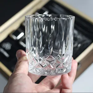 Alt adedi viski soğutma buz küpü raf taşlar ahşap ve cam hediye ahşap kutu seti granit viski soğutma taş ile bardak takımı