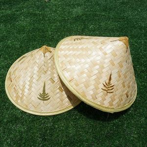 Sombrero de Paja de Bambú Barato al por Mayor para Verano, Pesca y Protección Solar al Aire Libre - Product Image 1