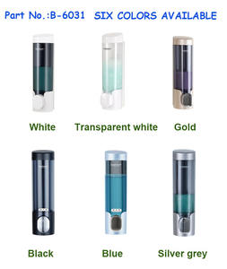 Nuevo Dispensador de Jabón Moderno Personalizado con Logotipo para Cocina y Baño, Dispensador de Champú de Plástico ABS para Montar en la Pared, 320 ml*1, Dispensador de Jabón Individual - Product Image 6