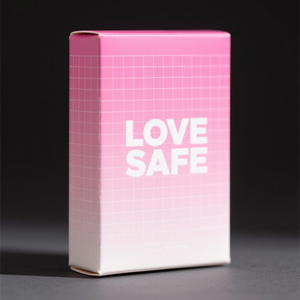 Großhandel Premium Elfenbein Karton Kondom Verpackung, Luxus individuell bedruckte Box - Product Image 5