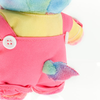 Peluche licorne personnalisée corne scintillante peluches lestées peluches animaux en peluche de la forêt jouets en peluche en gros