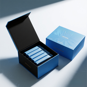 Custom Luxury Packaging Magnetic Closure for Health Products Powder Collagen <strong>Protein</strong> Functional Food Sachet Drink Mix Gift Box - Product Image 3