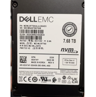 Pour DELL EMC PM1733 lecteur à semi-conducteurs MZ-WLR7T60 7.68 to PCIe NVME U.2 2.5 SSD 0Y27TR 0DX74Y 084C40 U.2 SSD
