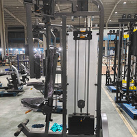 Machine à pectoraux pour exercices de musculation, équipement de fitness pour salle de sport, entraînement de force avec poids, exercices pour les deltoïdes arrière, commercial