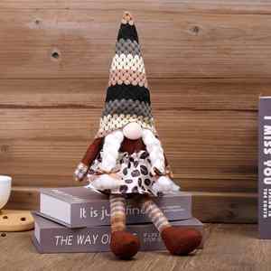 Wholesale Faceless Felt Gnome Hanging Ornament Christmas Tree & Home Decor, Eco Wool, Low MOQ Custom - Product Image 2