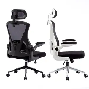 Fabricants pas cher Silla Ejecutiva De Oficina chaise de bureau ergonomique moderne à dossier haut