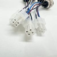 Harnais de câblage personnalisé pour outils de beauté électroniques et lits de physiothérapie, avec conducteur en cuivre étamé, adaptateur, connecteur et gaine en PVC, 1m