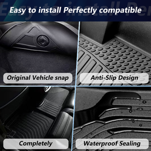 Les tapis de sol en TPE sont imperméables, résistants à l'usure et respectueux de l'environnement. Convient pour <span class=keywords><strong>Volvo</strong></span> <span class=keywords><strong>XC40</strong></span> - Product Image 3