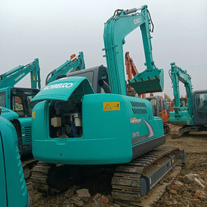 Escavatore <span class=keywords><strong>KOBELCO</strong></span> 75-8, Capacità Benna 0,4m, Peso Operativo 7,5 Tonnellate, Usato con Pompa e Motore - Product Image 1
