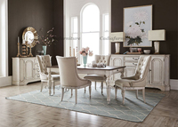 Table de salle à manger Vintage de Style campagnard américain avec chaises rectangulaires ensembles de salle à manger en bois