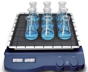 Trí Tuệ <span class=keywords><strong>LCD</strong></span> kỹ thuật số cố định tấm quỹ đạo <span class=keywords><strong>Shaker</strong></span> phòng thí nghiệm quỹ đạo <span class=keywords><strong>Shaker</strong></span> giá 400rpm tốc độ điều chỉnh - Product Image 3