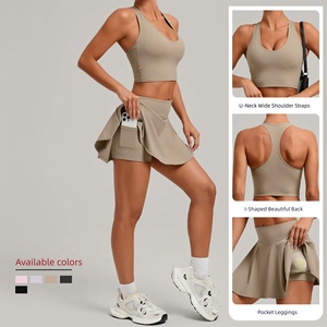Frauen I-förmige große rücken freie Design Sport kleid U-Ausschnitt Schulter gurt Yoga Rock Outdoor Fitness Jumps uit Hose mit - Product Image 2