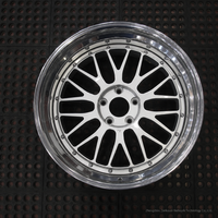 Jantes de course triplement chromées de 18 à 24 pouces, adaptées aux marques de luxe, jantes en alliage forgé 2-3 pièces