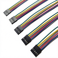 Kabel Jumper Dupont Pitch 2.54mm OEM/ODM 1-10 Pin Flat Ribbon Wire Harness untuk Peralatan Rumah Tangga Elektronik Otomotif