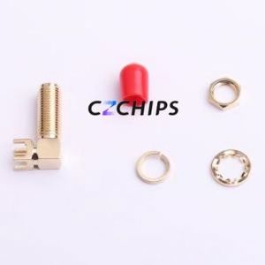 HJ-SMA106 RF Coaxial Connector Through hole Component (THT) Connector Board-to-Board Inner Hole 1 SMA - Product Image 2