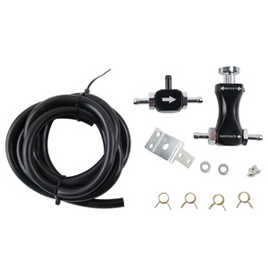Contrôleur Turbo Manuel Universel en Alliage d'Aluminium Bleu 63mm avec Raccord en T pour Amélioration et Rétrofit Automobile - Product Image 3