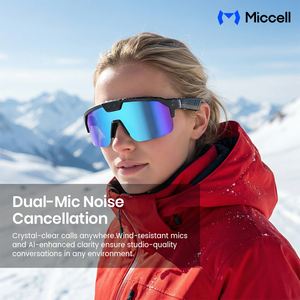 Gafas Inteligentes Miccell con Traducción en Tiempo Real, Cámara de 8MP, Batería de 270mAh, Carga Magnética, Llamadas con Manos Libres - Product Image 3