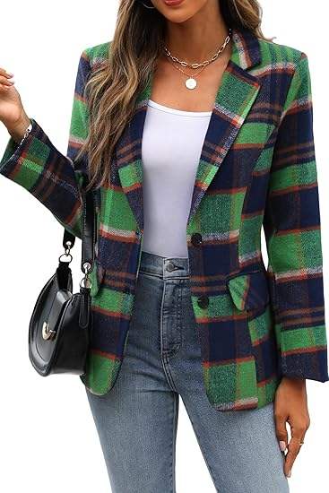Blue Green Plaid