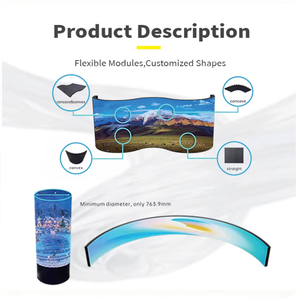 P3 P4 P5 esterno Cinema trasparente flessibile arrotolabile Display a Led TV pellicola pannello pannello di ricambio schermo esterno interno - Product Image 4