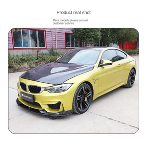 ฝาครอบตัวถังคาร์บอนไฟเบอร์แบบเต็มตัวพร้อมผิวสีดำมันวาวรุ่น<span class=keywords><strong>เปิด</strong></span>แม่พิมพ์สำหรับรถยนต์ F80 BMW M3 F82 M4 F83 - Product Image 5