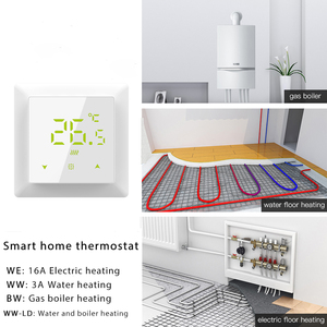 Termostat Pemanas Lantai Digital Elektrik Pintar WiFi Modern Hysen dengan Pemrograman 5+2 Minggu Rentang 5-35C untuk Penggunaan Rumah & Hotel - Product Image 6