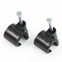 Clip de fixation de câble plat en plastique HNVantar OEM 7 mm pour la gestion des câbles, température de fonctionnement 0-60°C
