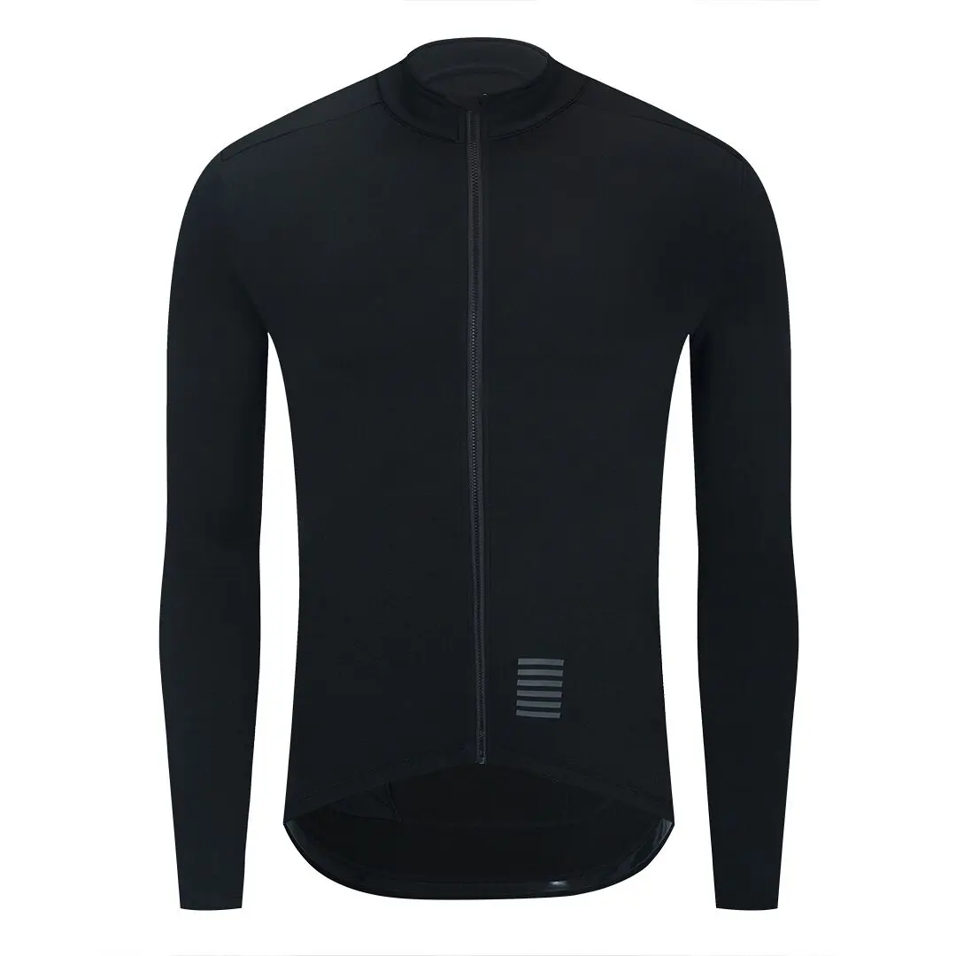 YKYWBIKE MTB Bike Coat Bicycle Clothing Long Sleeve Cycling Jacket Ciclismo Men Winter Thermal Black Cycling Jerseys