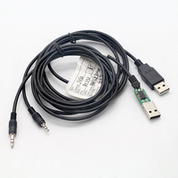 Convertidor Serial USB a Jack de Audio de 3.5mm/2.5mm, Compatible con WIN7/8/10, FTDI RS232 FT232RL PL2303 CP2102, 5V/3.3V, UART TTL