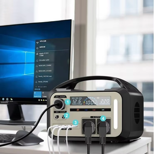 600W grande capacità portatile centrale elettrica di emergenza domestica sistema di accumulo di energia banca per le attività all'aperto - Product Image 2
