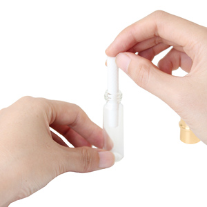 Gold Silver Black Red Pink <strong>Metal</strong> Empty Essential Oil Aromatherapy Nasal Stick Hot Stamping Glass Bottle Aluminum Blank <strong>Inhaler</strong> - Product Image 3