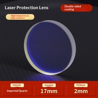 Machine de découpe laser avec lentille de protection, machine de soudage portative, accessoires et consommables laser à fibre de quartz, Chine continentale