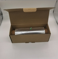 Feuille ronde d'étain pour shisha narguilé feuille d'aluminium de carbone pour usage alimentaire