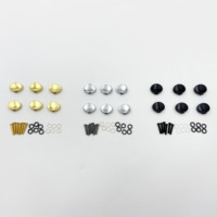 Wholesale 6PCS/Set Plastic Small Round Head Guitar Tuning Peg Handles Concave String End Tuner Guitar Accessories
