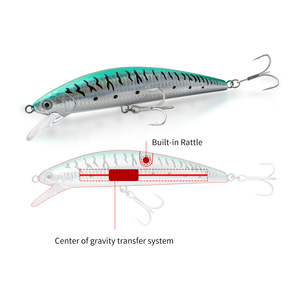 Esca <span class=keywords><strong>Artificiale</strong></span> Affondante per <span class=keywords><strong>Pesca</strong></span> <span class=keywords><strong>in</strong></span> <span class=keywords><strong>Mare</strong></span>, 17cm 83g, Esca Dura Bionica Pesante <span class=keywords><strong>con</strong></span> Ami per <span class=keywords><strong>Pesca</strong></span> dalla Barca - Product Image 2