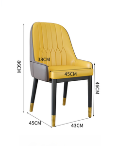 Foshannordic yemek odası takımı yemek 6 yemek odası terlik oturma odası sandalyeleri - Product Image 6