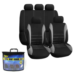 TIROL批发运动设计健康透气材料通用汽车座椅坐垫套全套