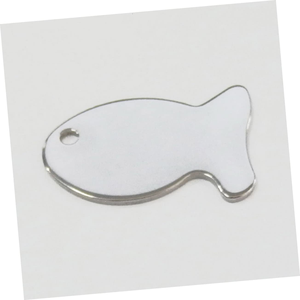 Custom Logo Stainless Steel Pet Dog <b>Tags</b> Sustainable Custom Laser <b>Name</b> <b>Tag</b> with Rivet Decoration Dot Pattern for Engraving - Product Image 2